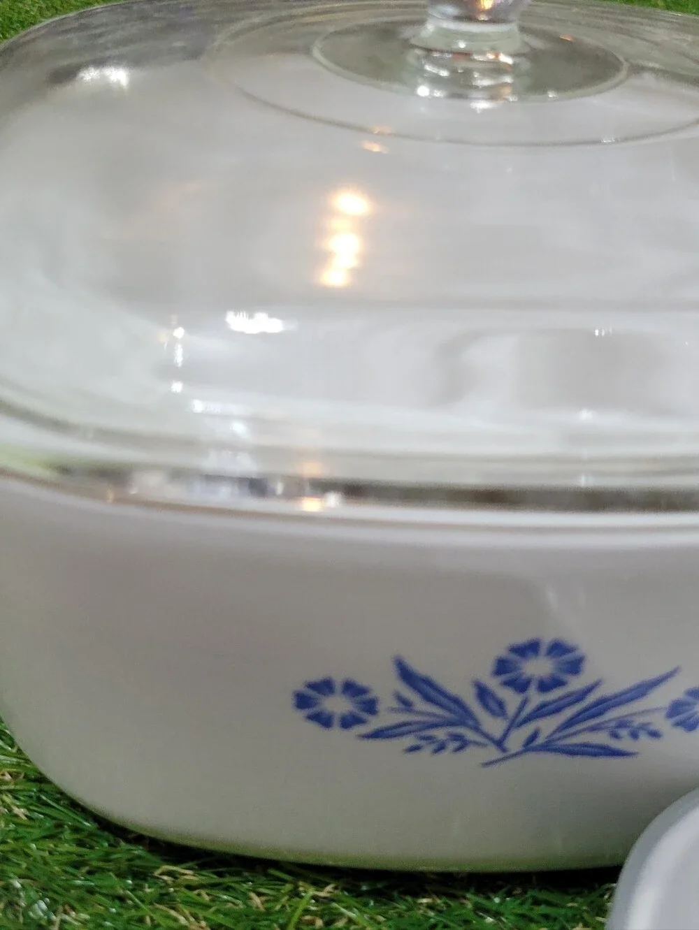 LOT - 10 Vintage Corning Ware Cornflower Blue Casserole Dishes w/ Lids-EXC. COND